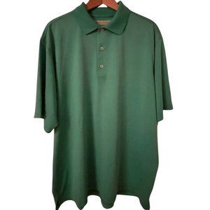Donald Ross Performance Jersey Polo Shirt Mens Large Classic Fit LaGrange CC